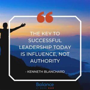LEADERSHIP IS INFLUENCE